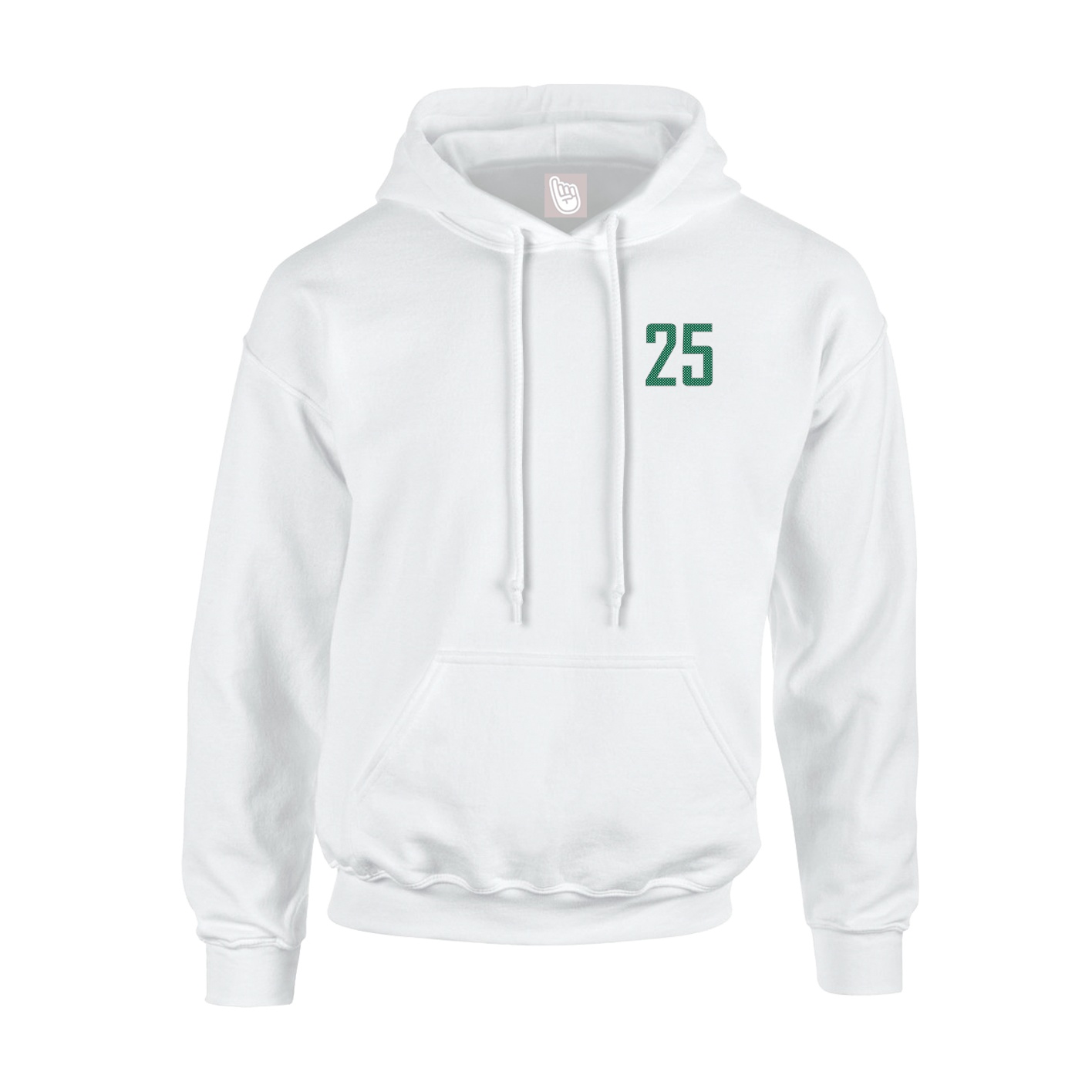 Youth Hoodie — Front Shirsy in White