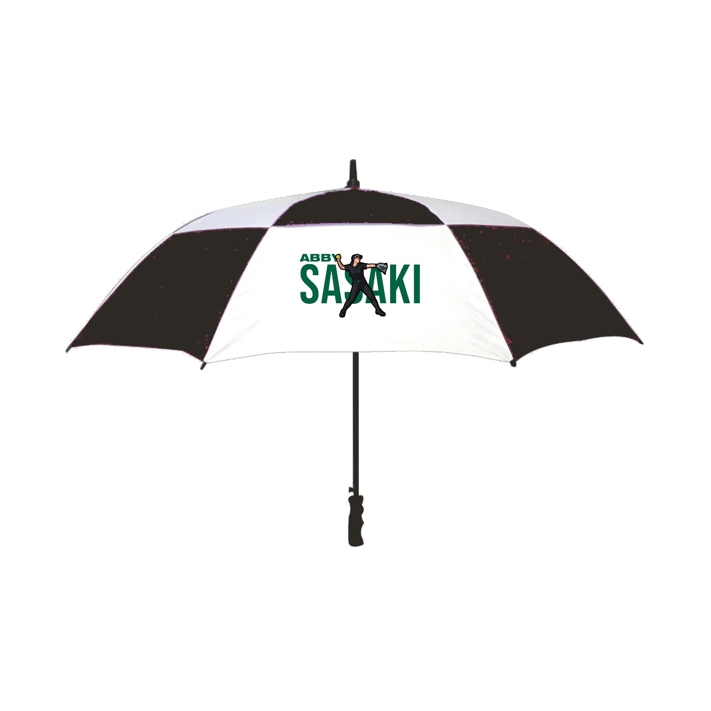 Golf Umbrella — Player Name in Black