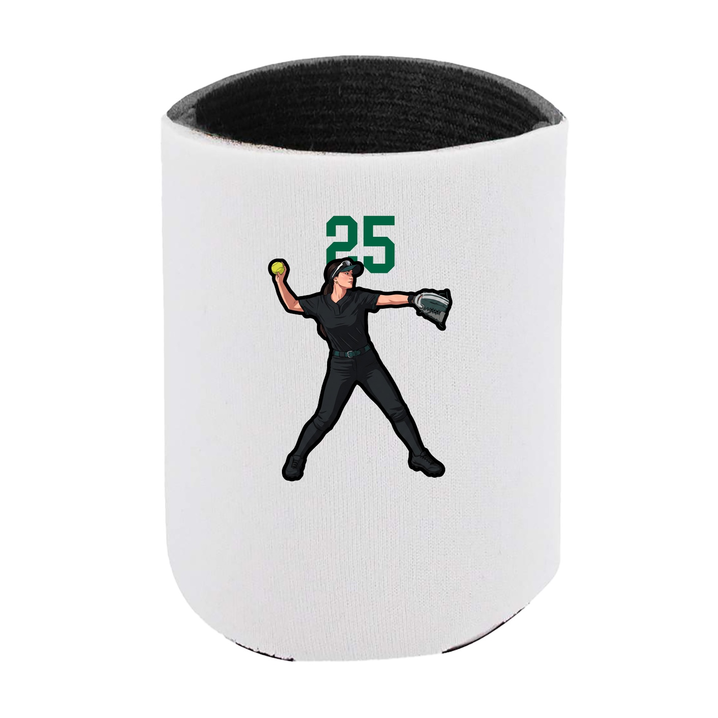 Can Holder — Number Top in White