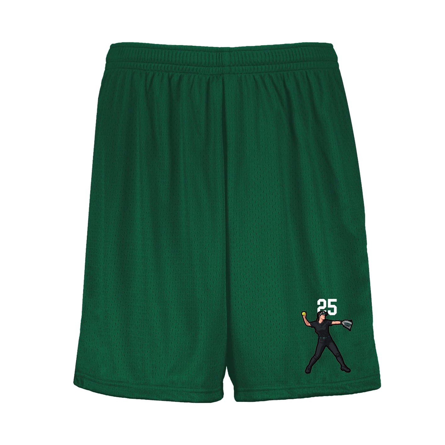 Shorts — Number Top in Green