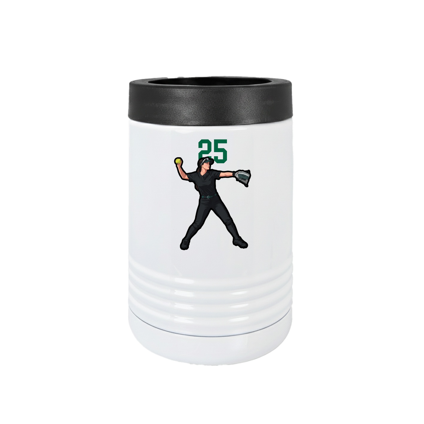 Beverage Holder — Number Top in White