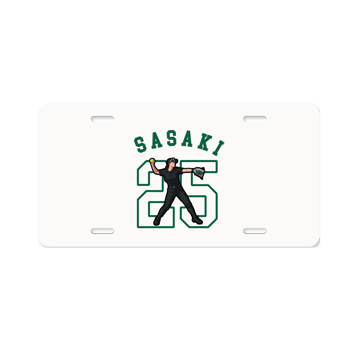 License Plate — Shirsey Arch in Classic