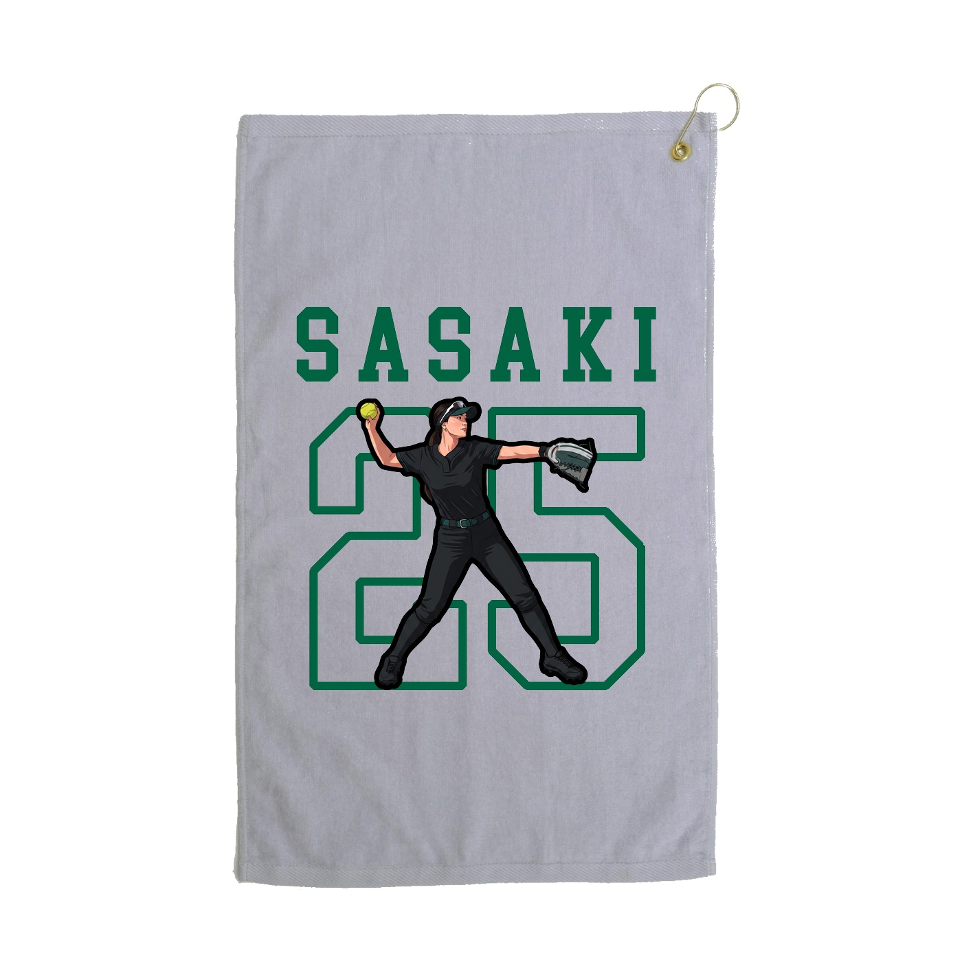 Golf Towel — Shirsey in Grey