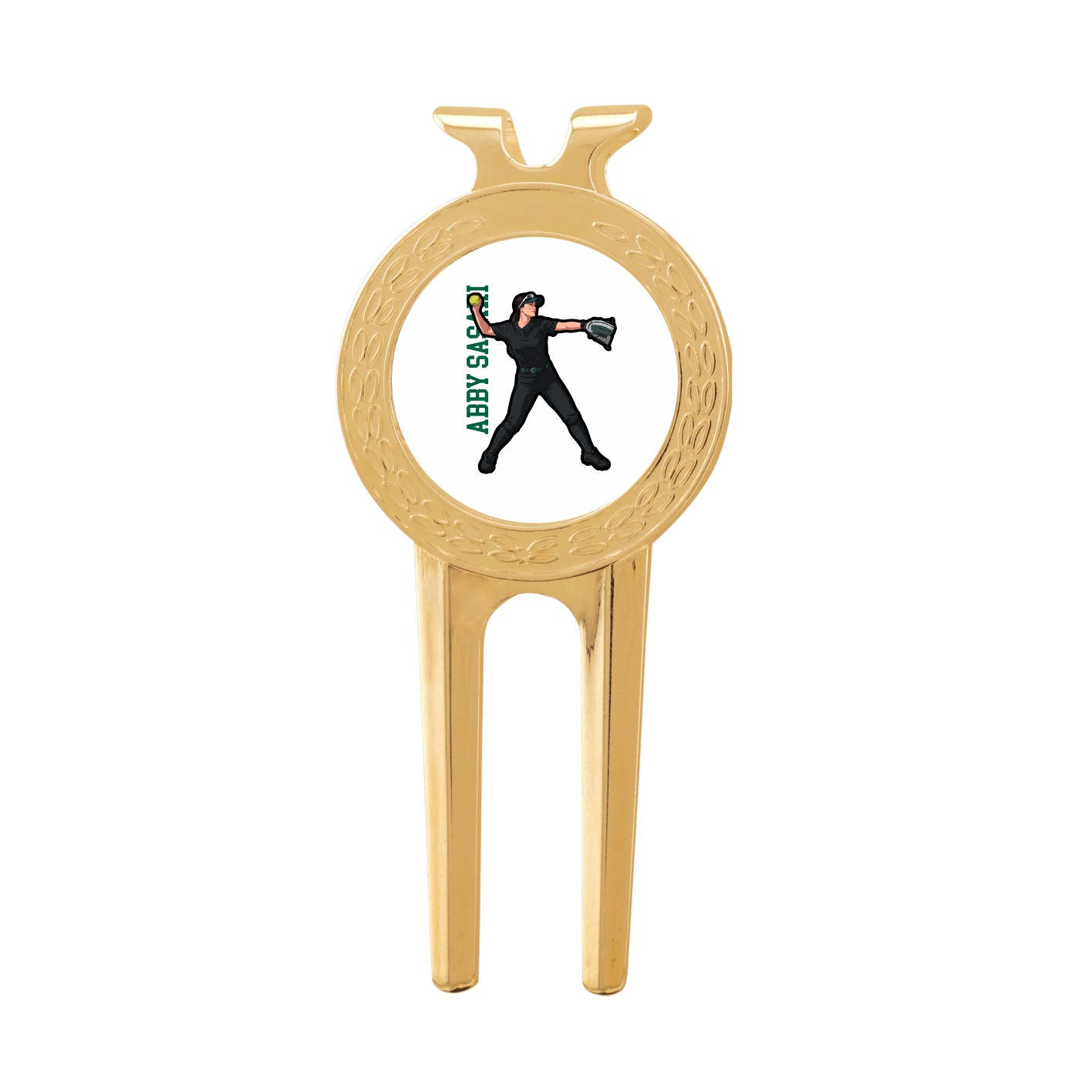 Divot Tool with Ball Marker — Name Vertical in Classic