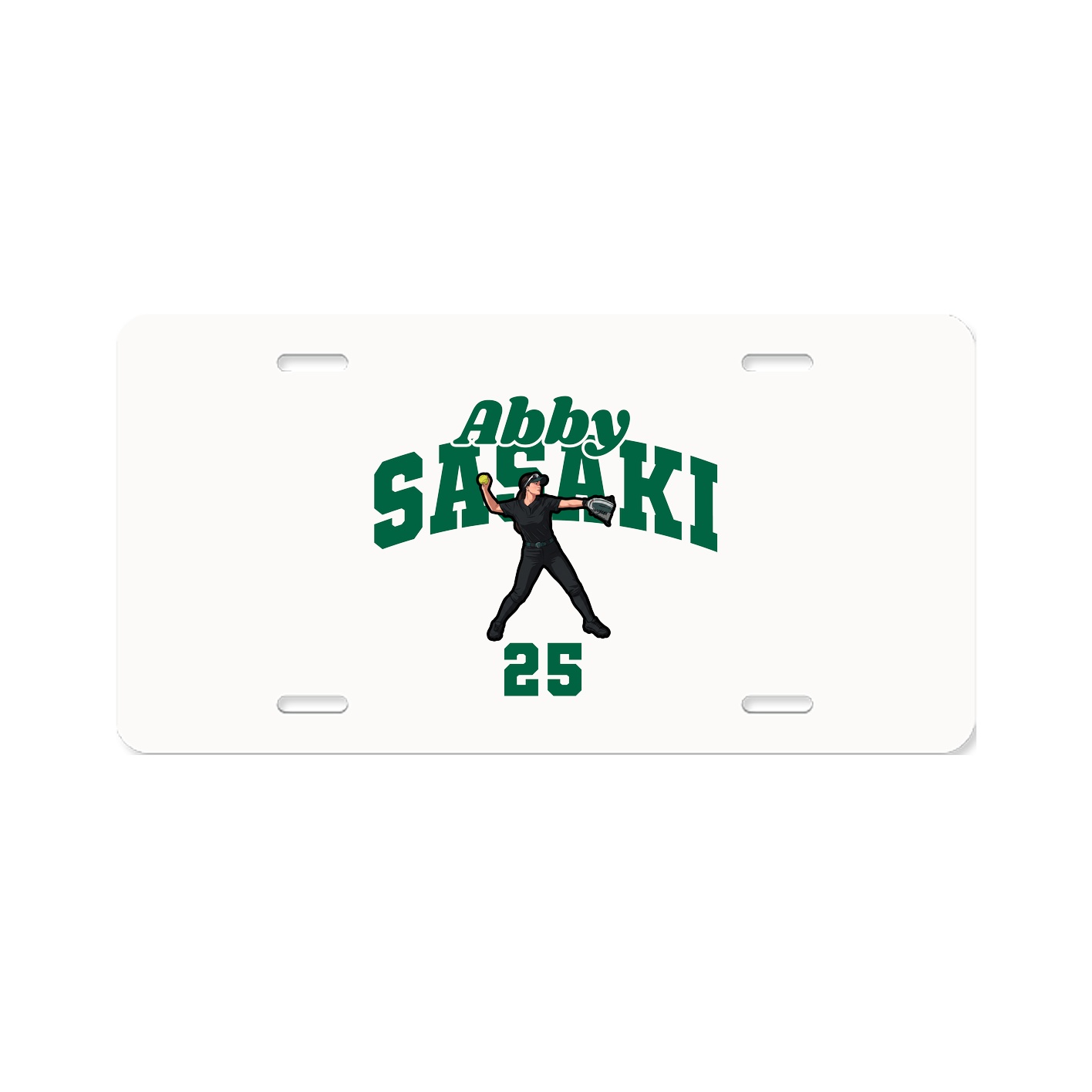 License Plate — Signature Arch in Classic