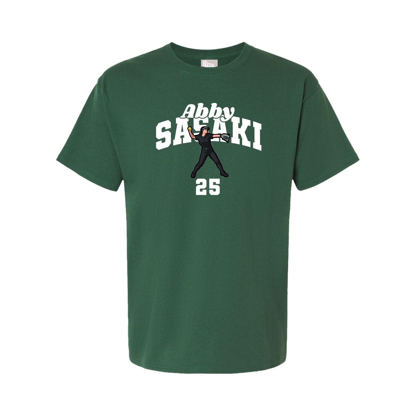 Youth Tee — Signature Arch in Green