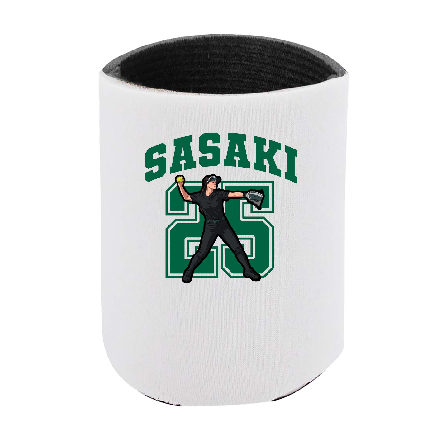Can Holder — Number in White