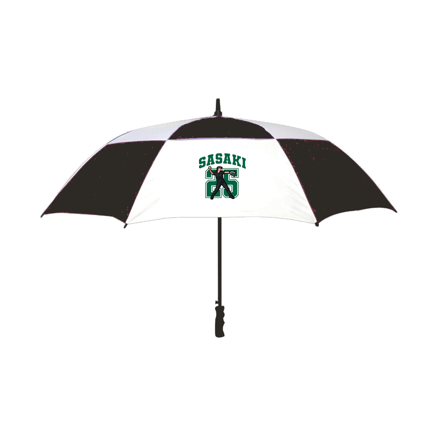 Golf Umbrella — Number in Black