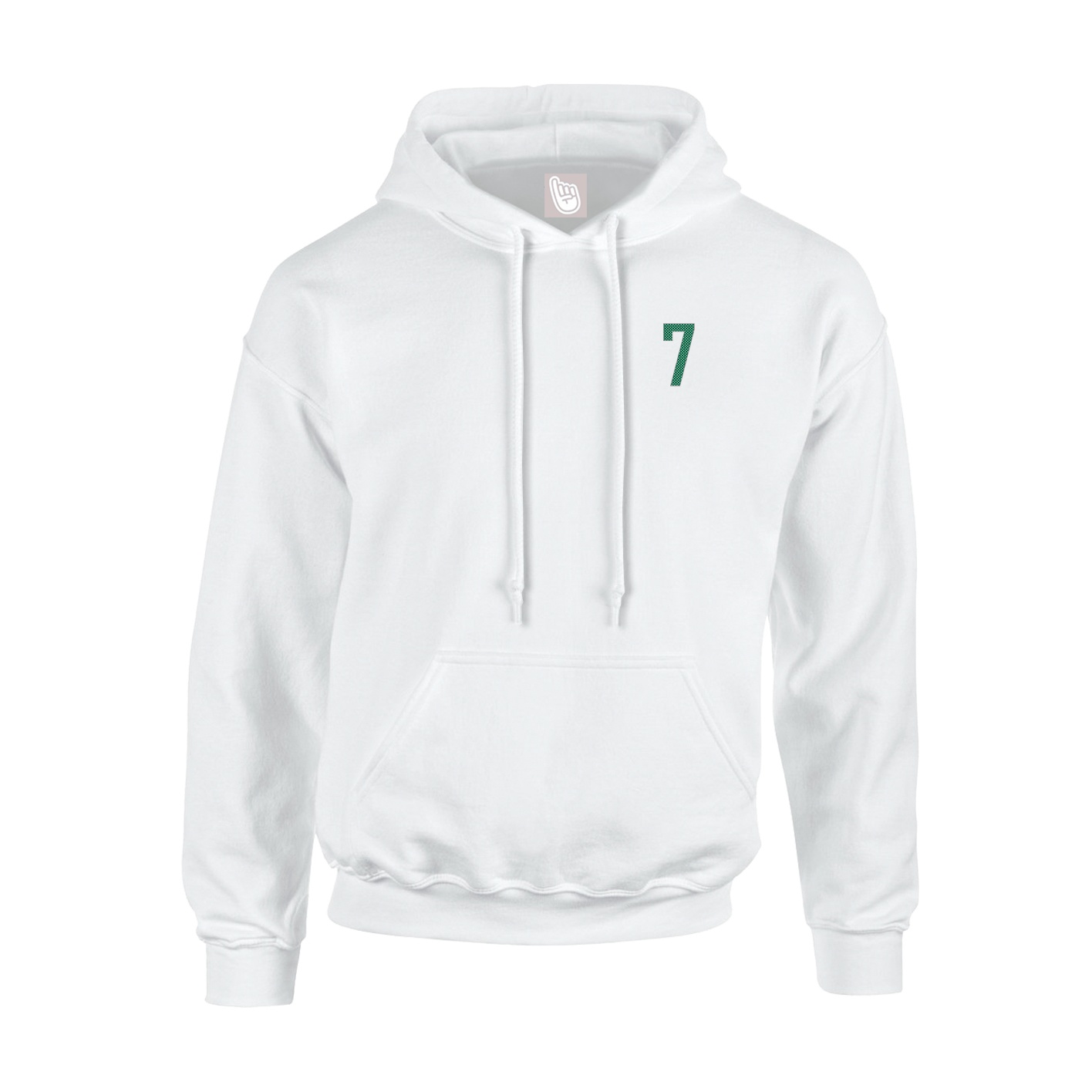 Youth Hoodie — Front Shirsy in White