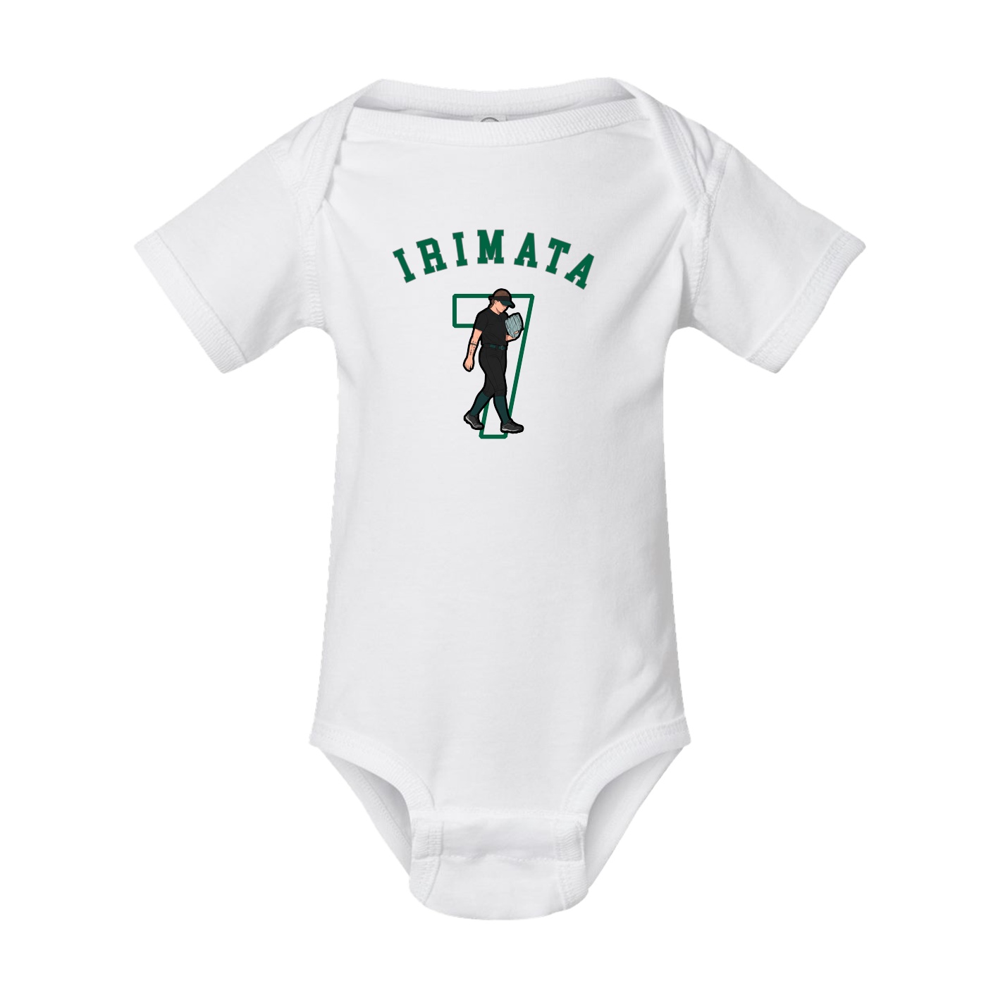 Baby Onesie — Shirsey Arch in White