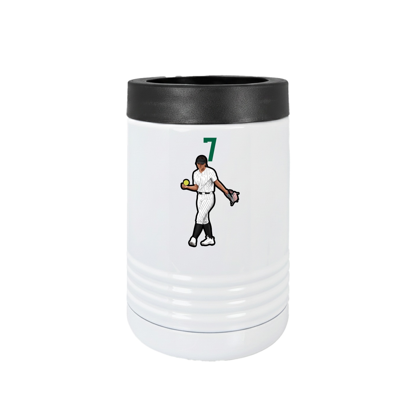 Beverage Holder — Number Top in White