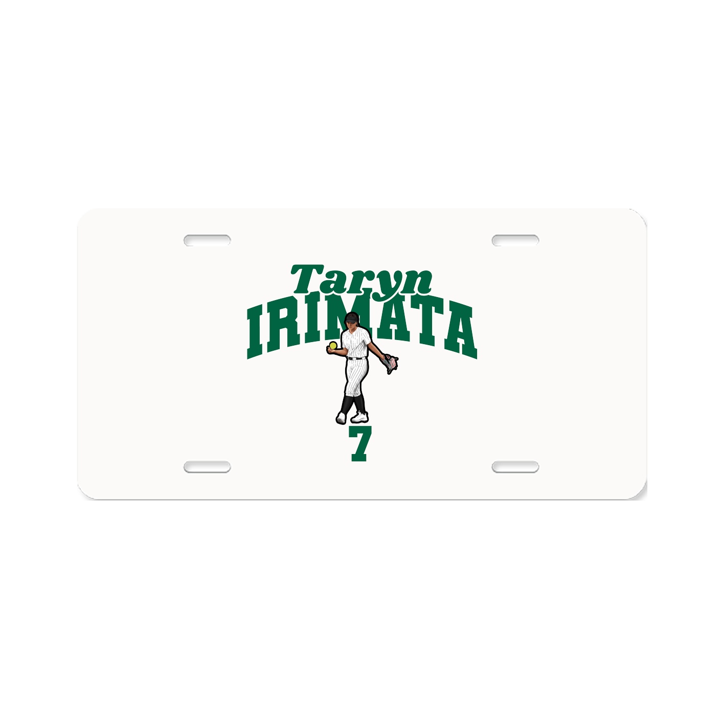 License Plate — Signature Arch in Classic