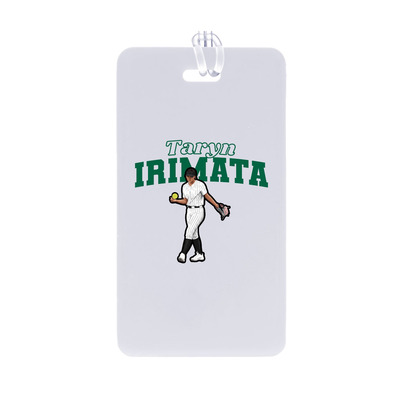 Bag Tag — Name Arch in Classic