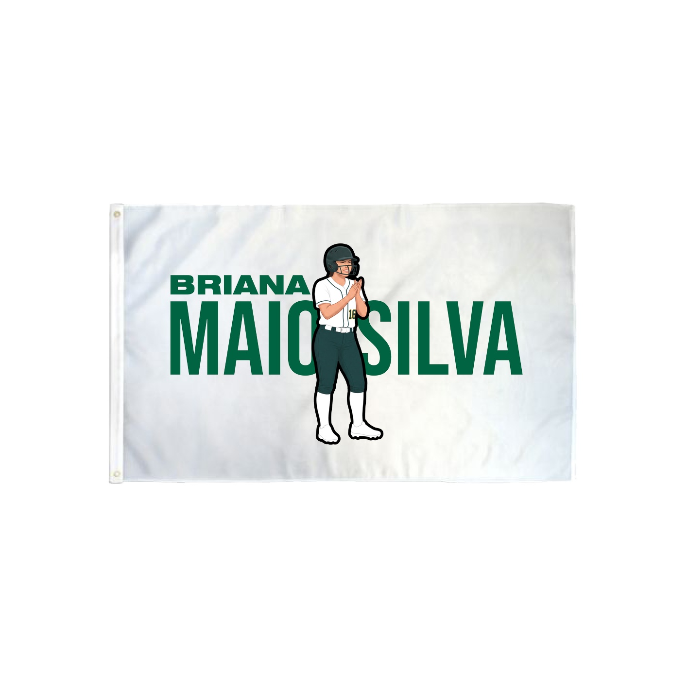3x5 Flag — Player Name in Classic