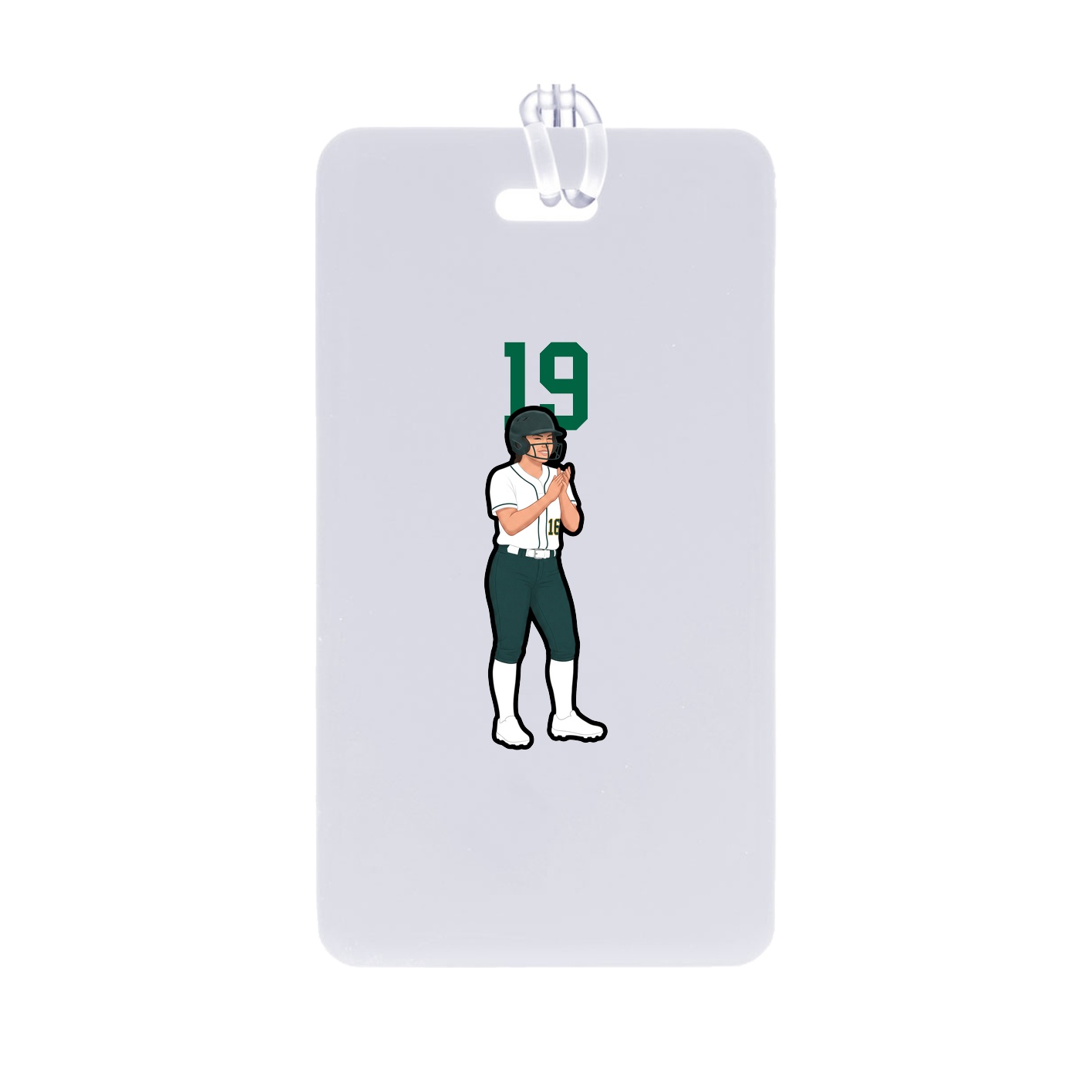 Bag Tag — Number Top in Classic