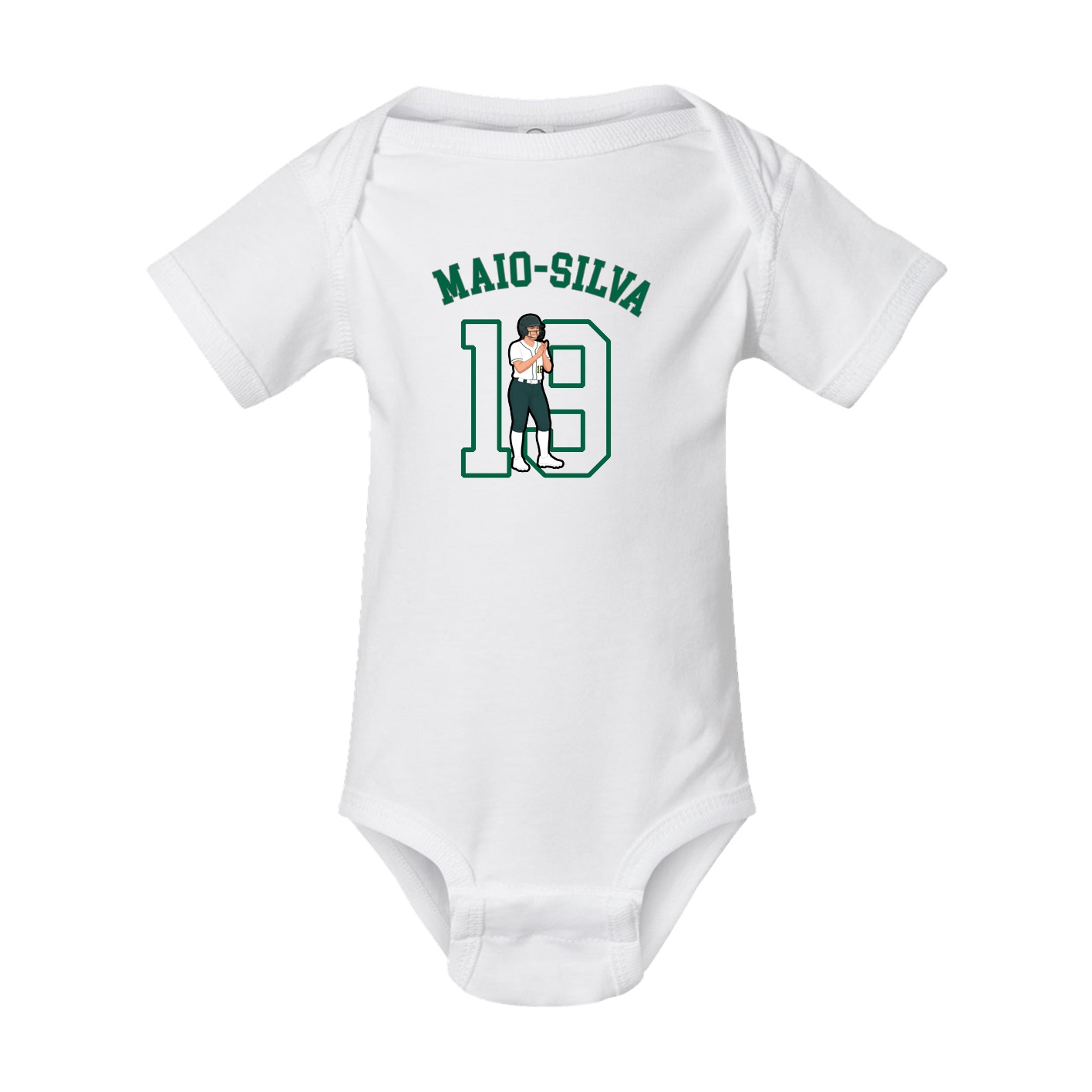 Baby Onesie — Shirsey Arch in White