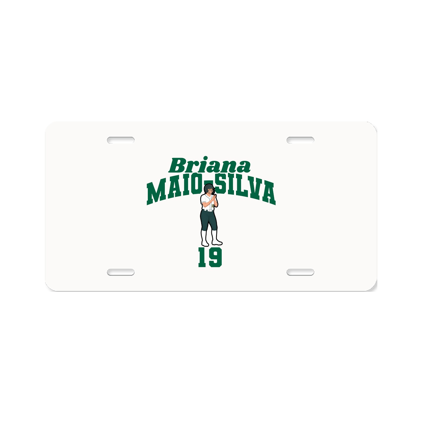 License Plate — Signature Arch in Classic