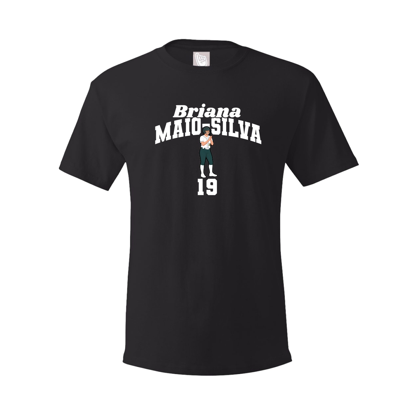 Youth Tee — Signature Arch in Black