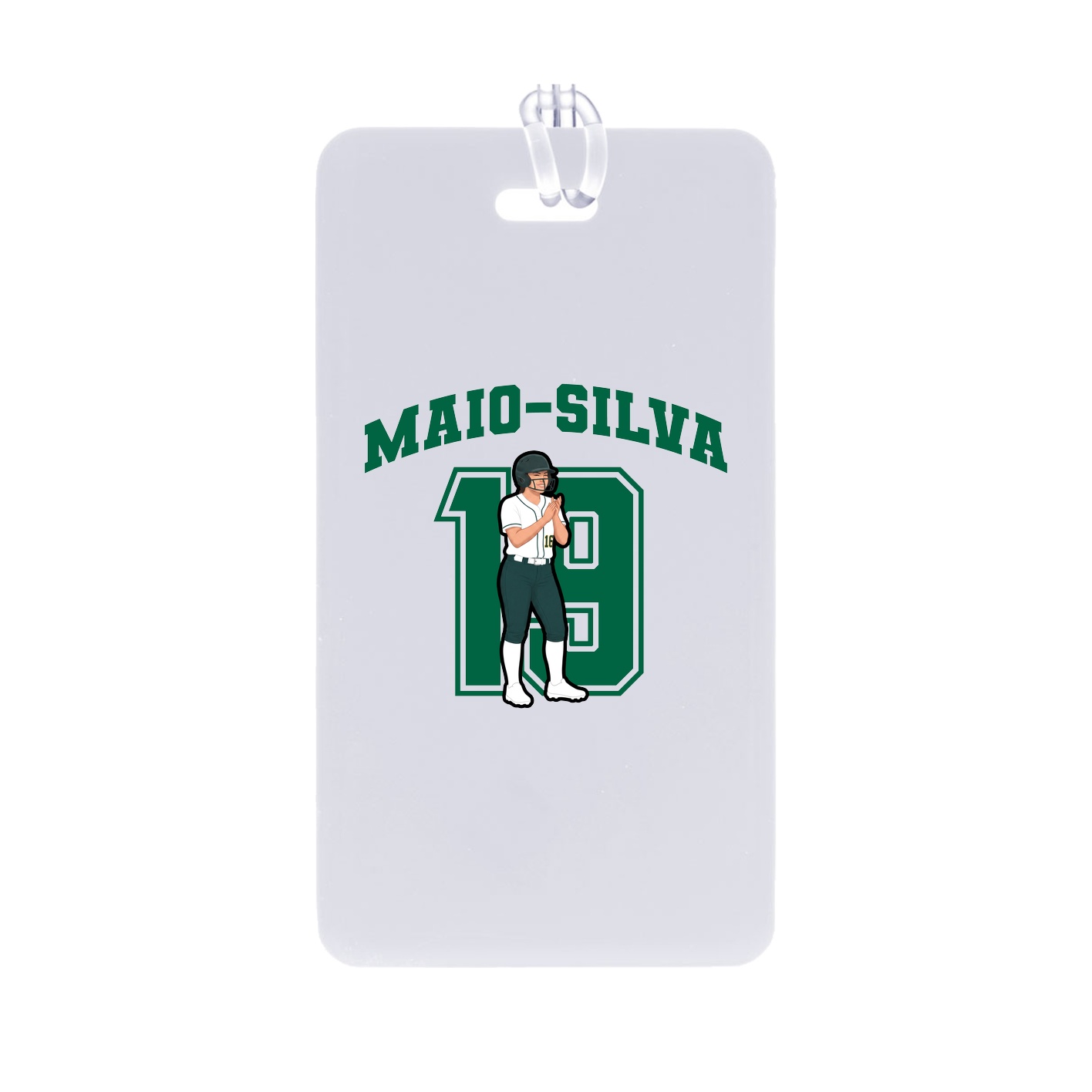 Bag Tag — Number in Classic