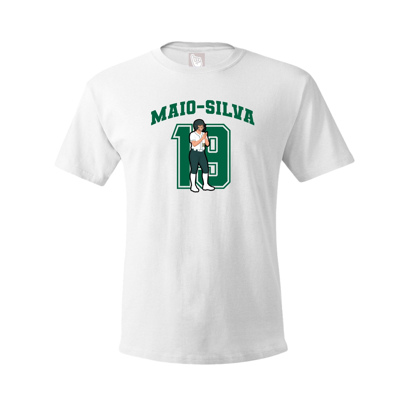 Tee — Number in White