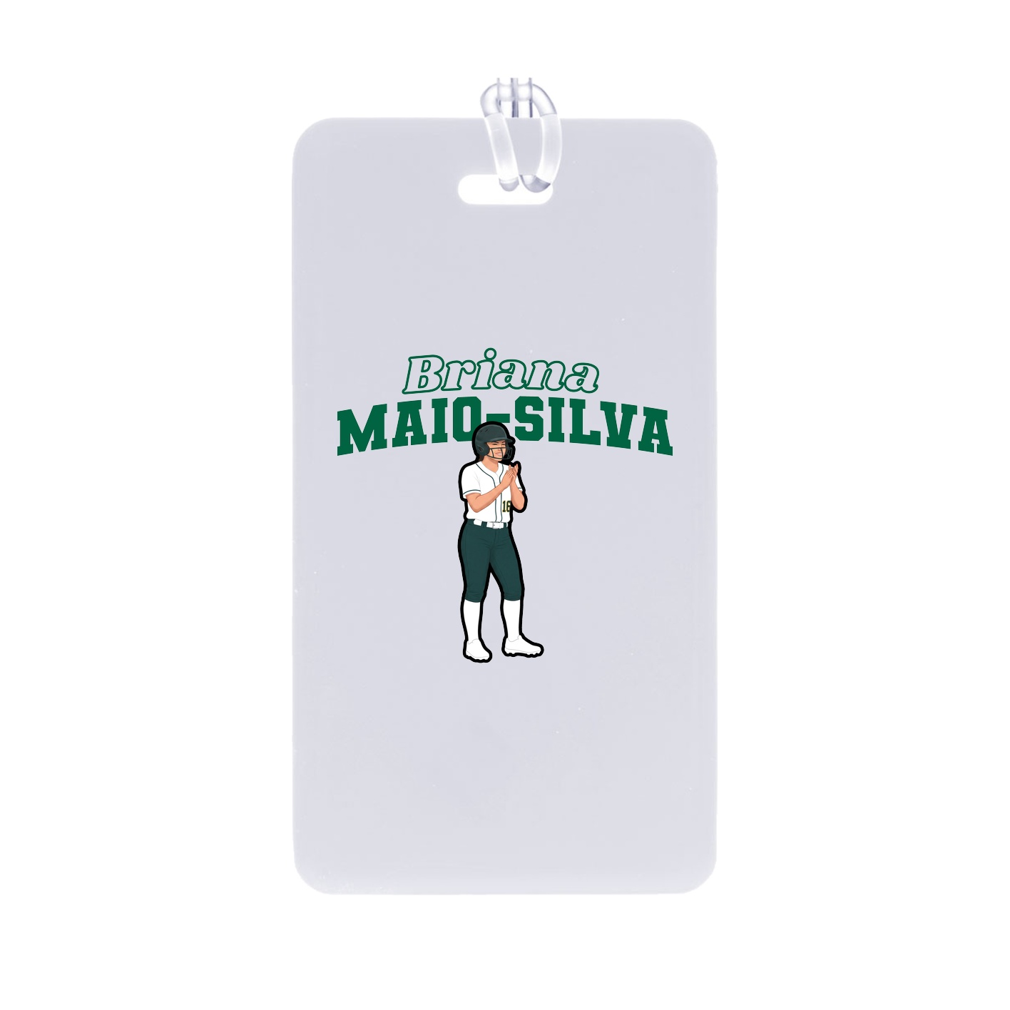 Bag Tag — Name Arch in Classic