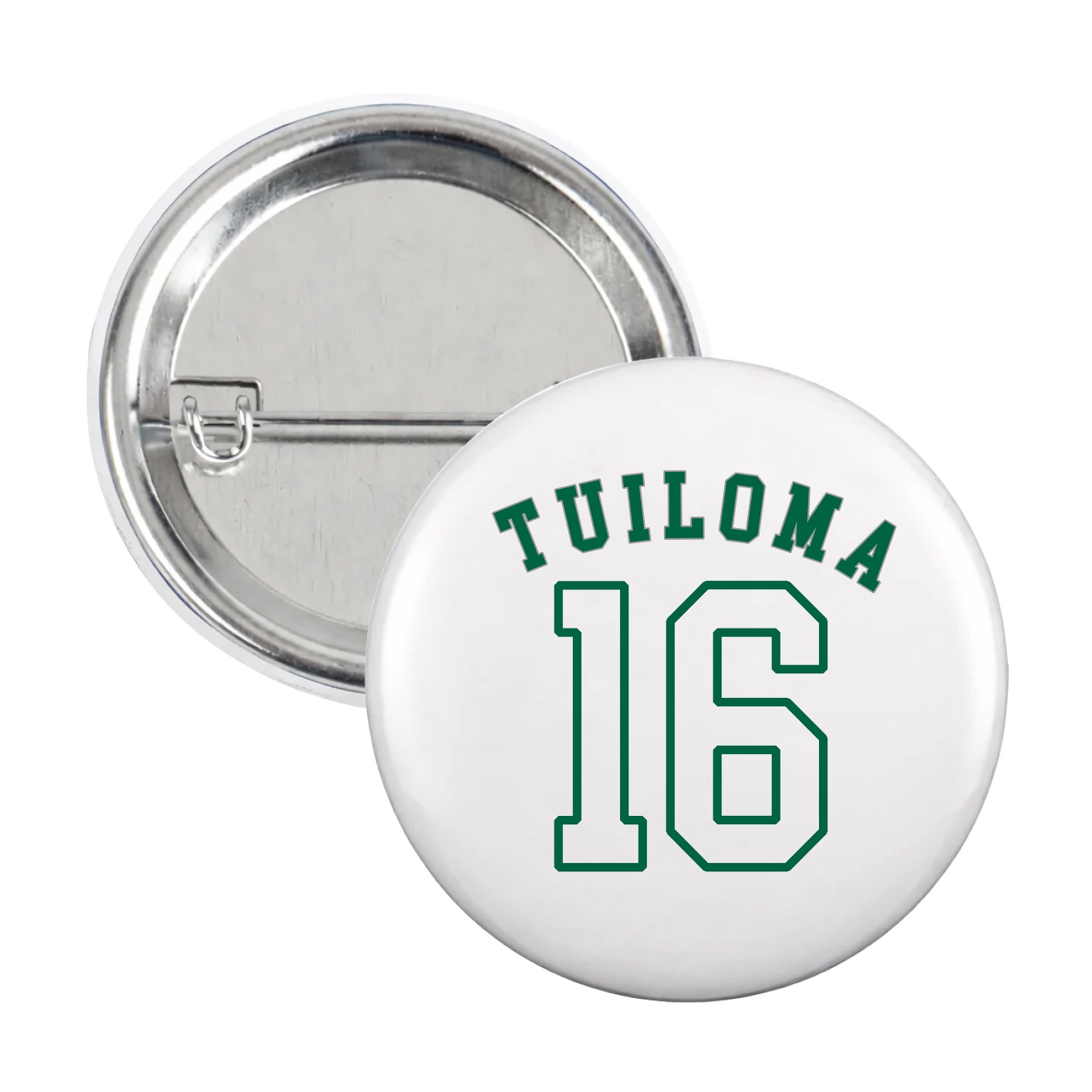 Game Day Button — Shirsey Arch in White