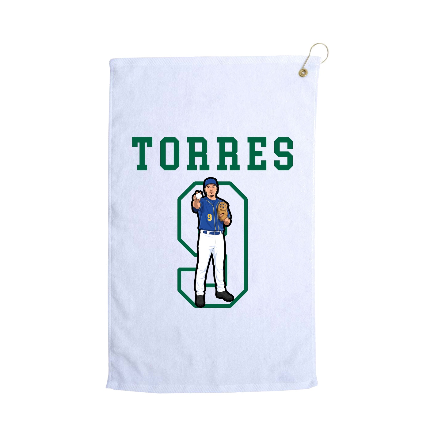 Golf Towel — Shirsey in White