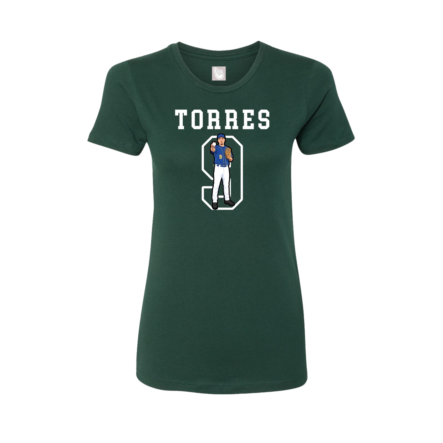 Fitted Women's Tee — Shirsey in Green