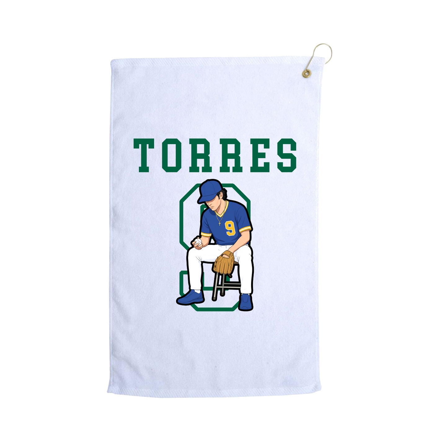 Golf Towel — Shirsey in White