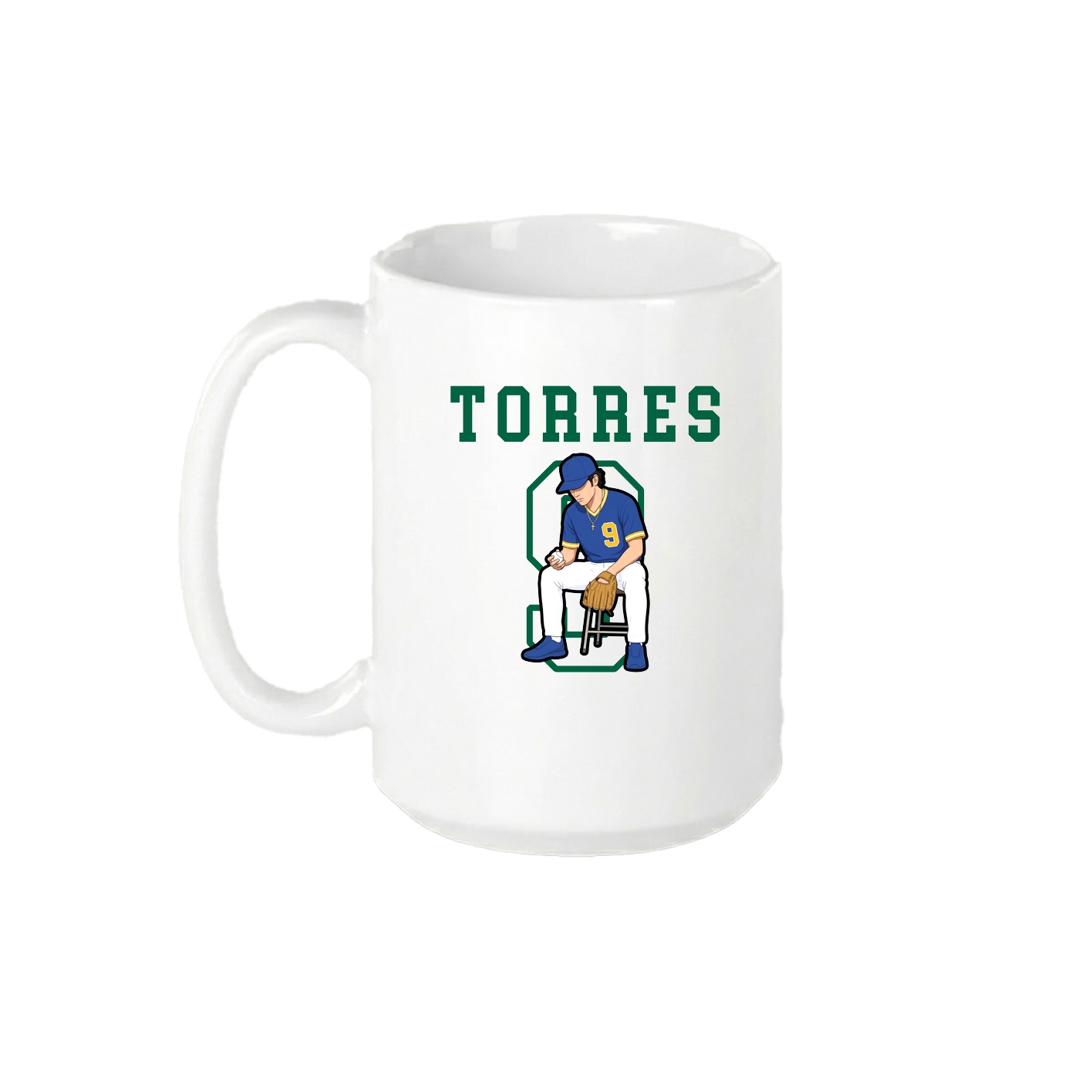 15oz Coffee Mug — Shirsey in White