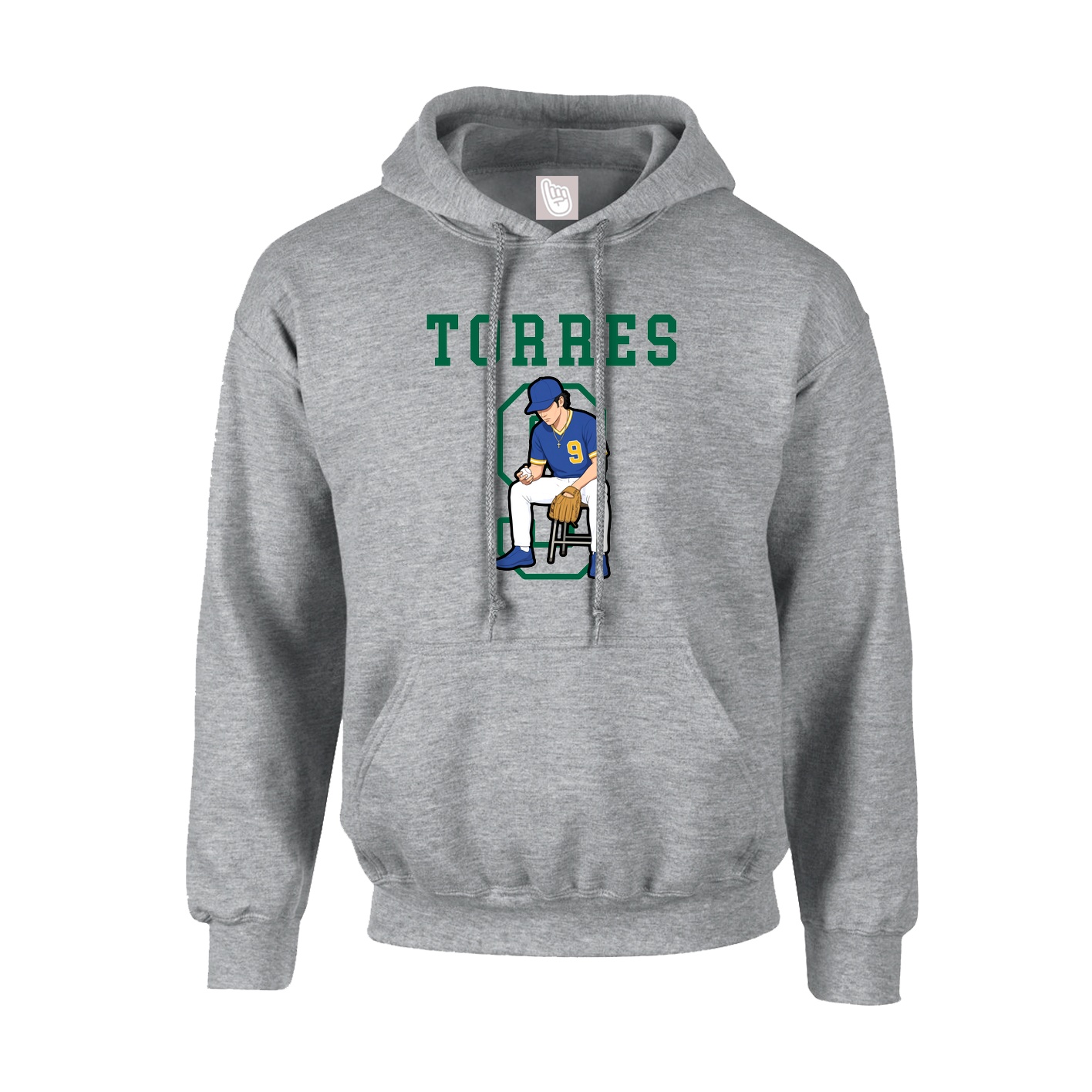 Hoodie — Shirsey in Grey