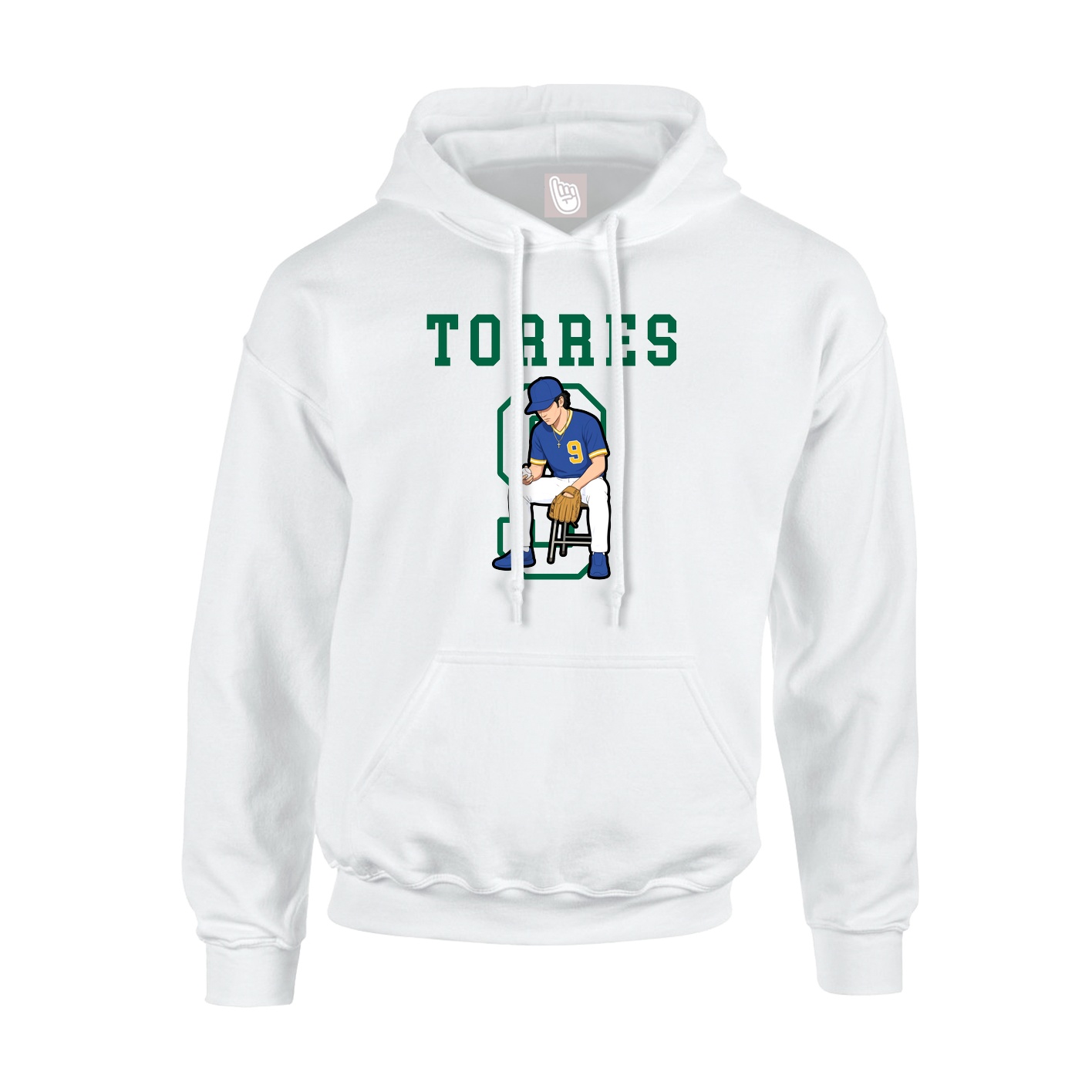 Youth Hoodie — Shirsey in White