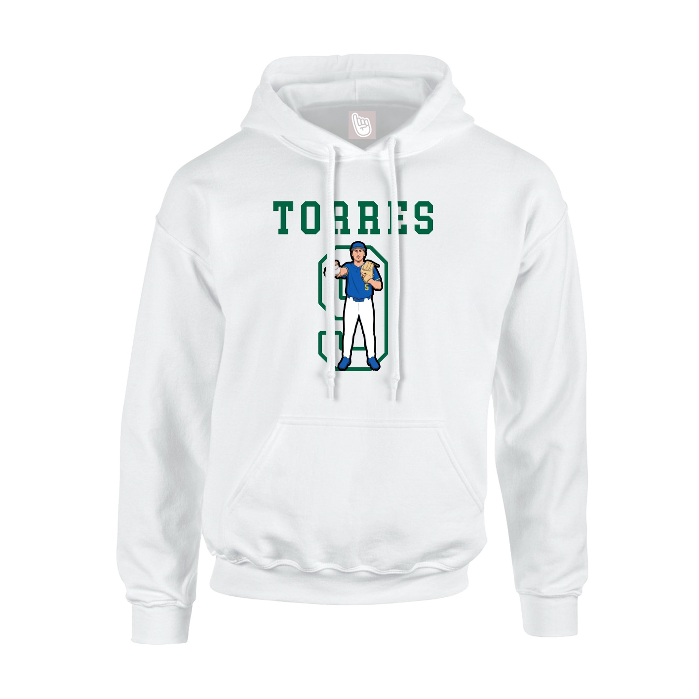 Hoodie — Shirsey in White