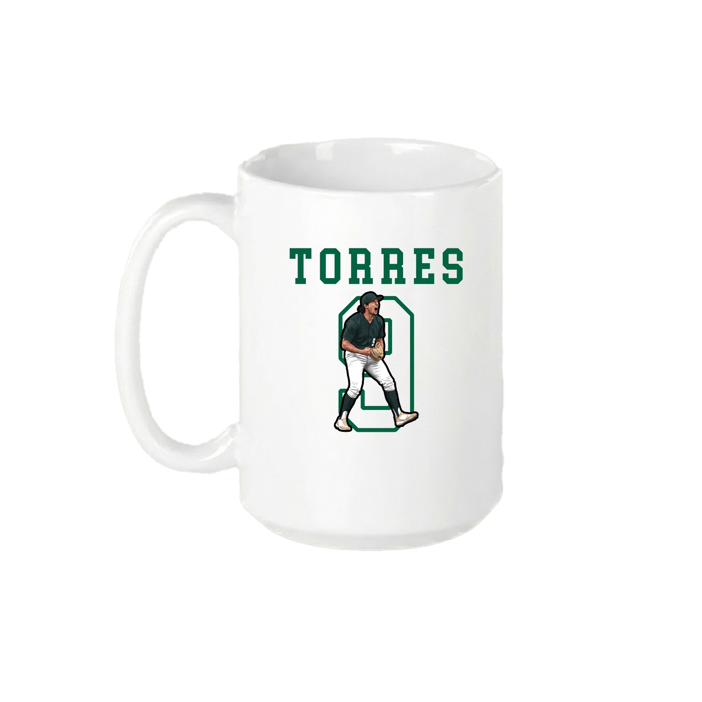 15oz Coffee Mug — Shirsey in White