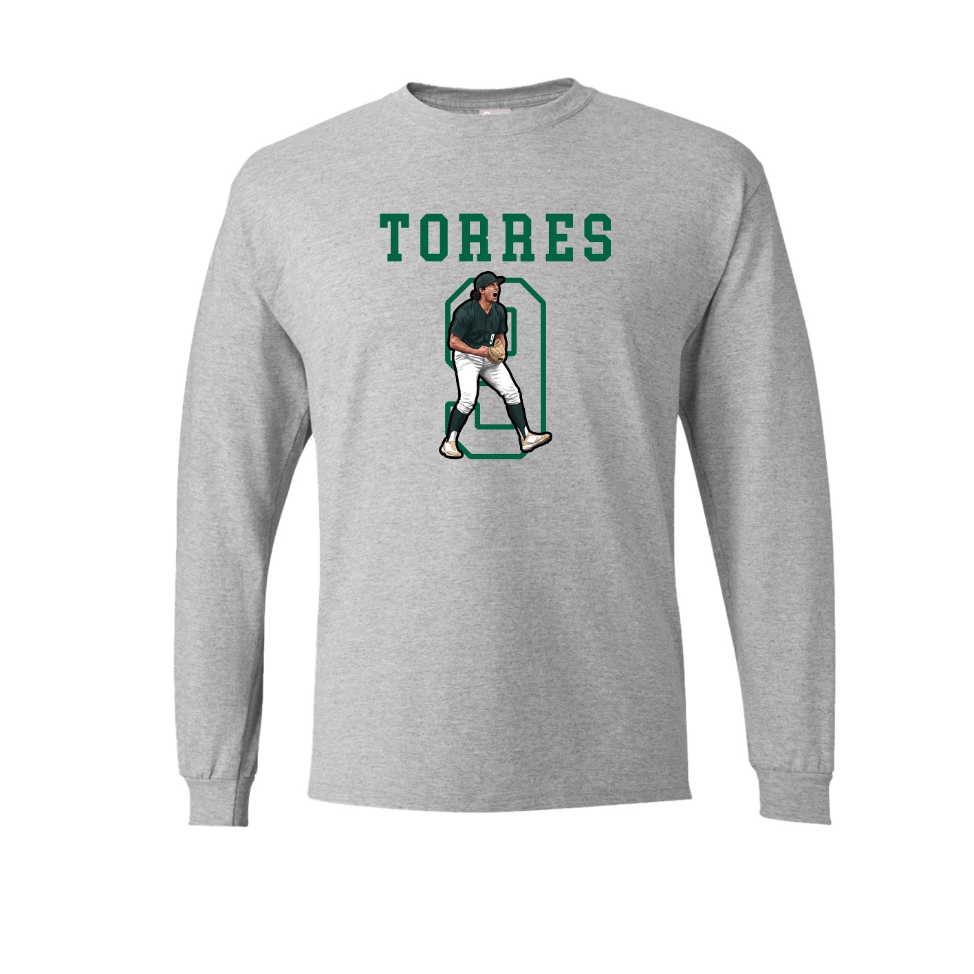 Long Sleeve Tee — Shirsey in Grey