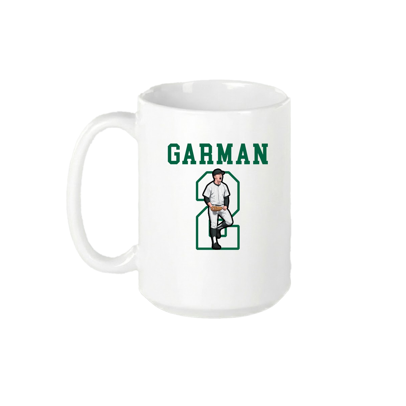 15oz Coffee Mug — Shirsey in White
