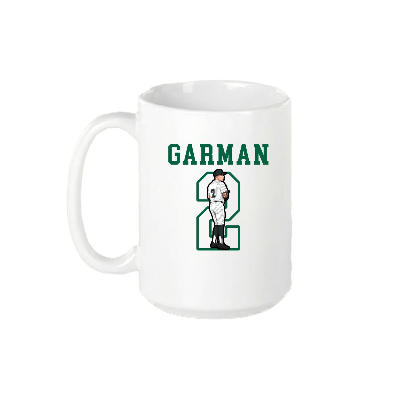 15oz Coffee Mug — Shirsey in White
