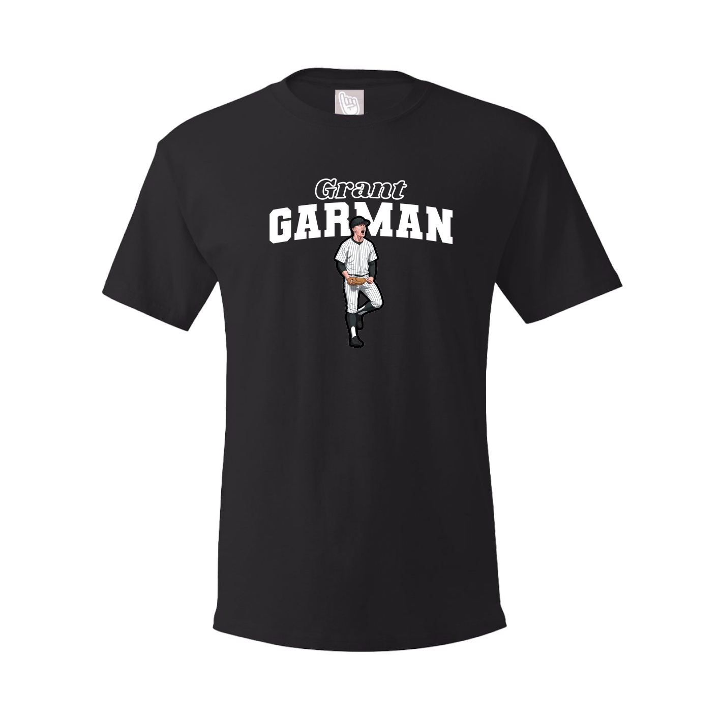 Youth Tee — Name Arch in Black