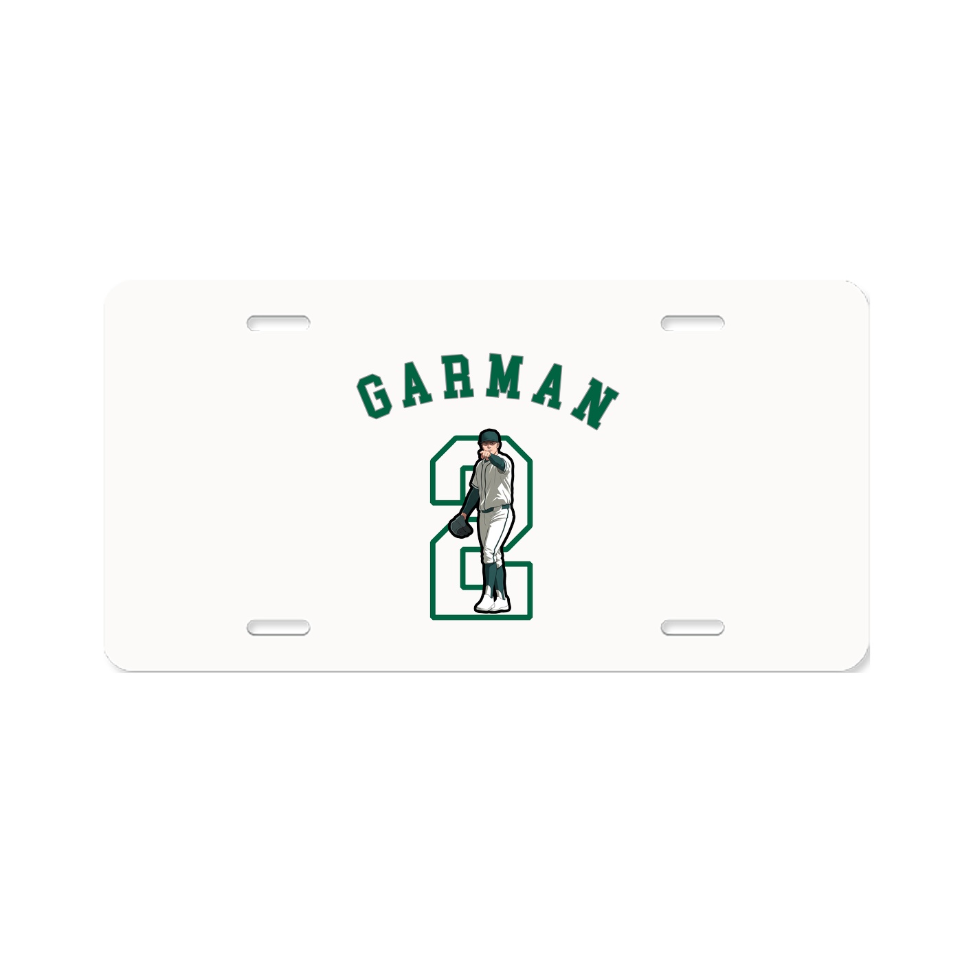 License Plate — Shirsey Arch in Classic