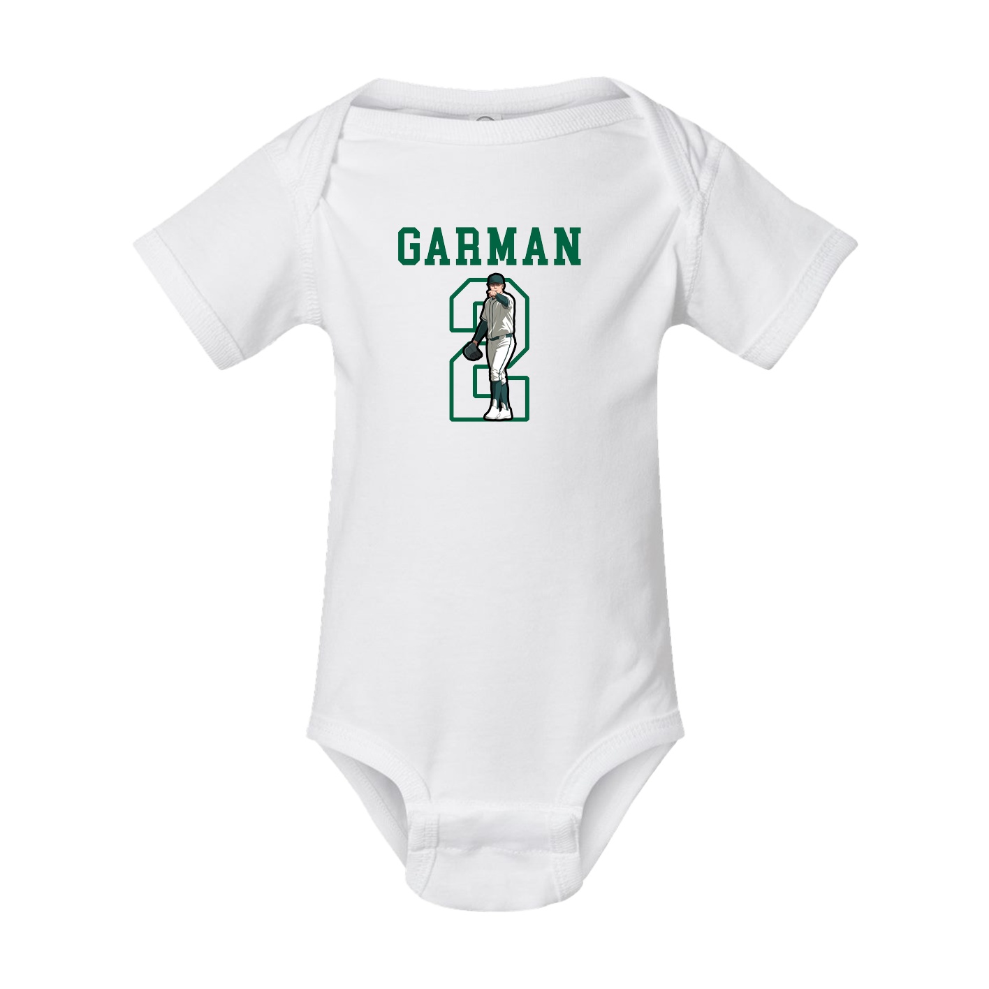 Baby Onesie — Shirsey in White