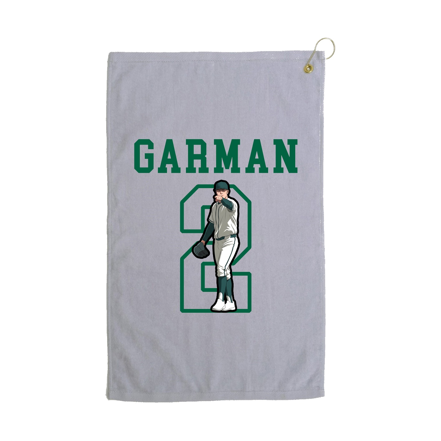 Golf Towel — Shirsey in Grey