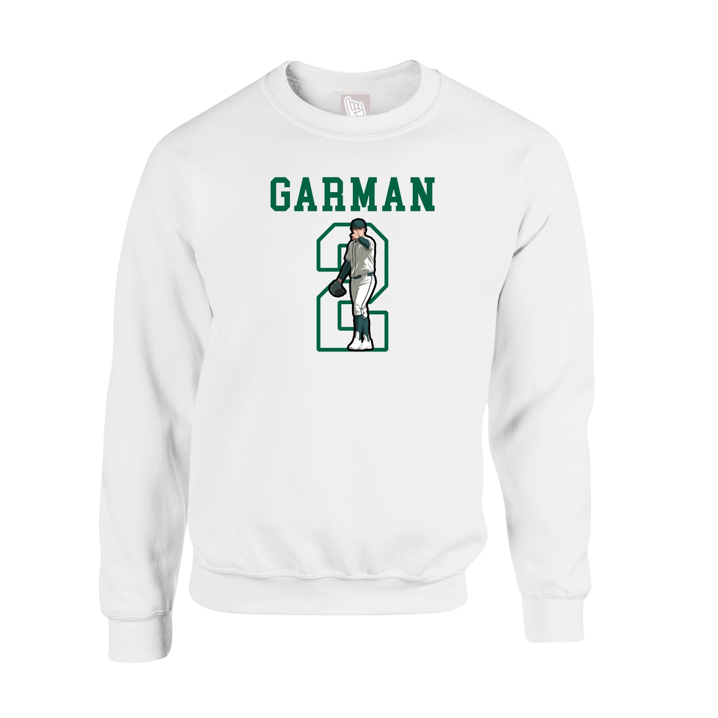Fleece Crew — Shirsey in White