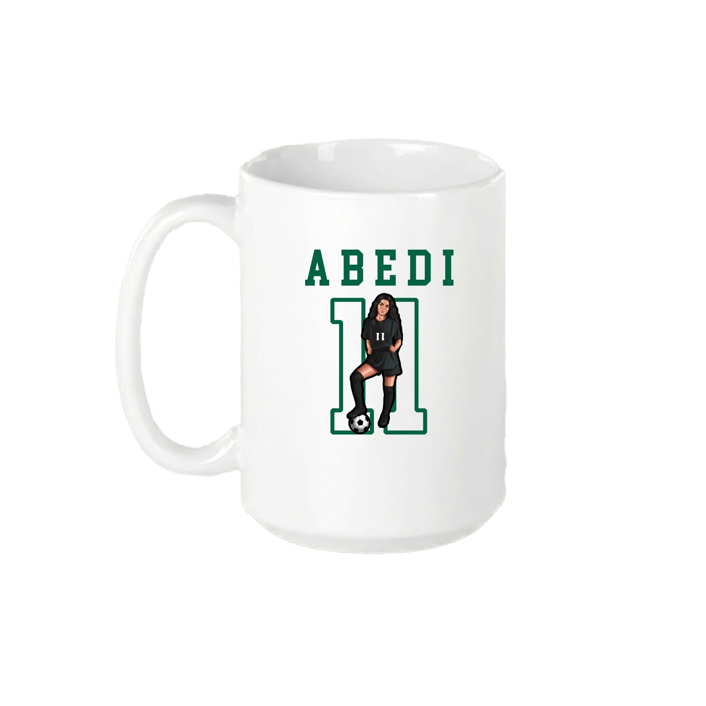 15oz Coffee Mug — Shirsey in White