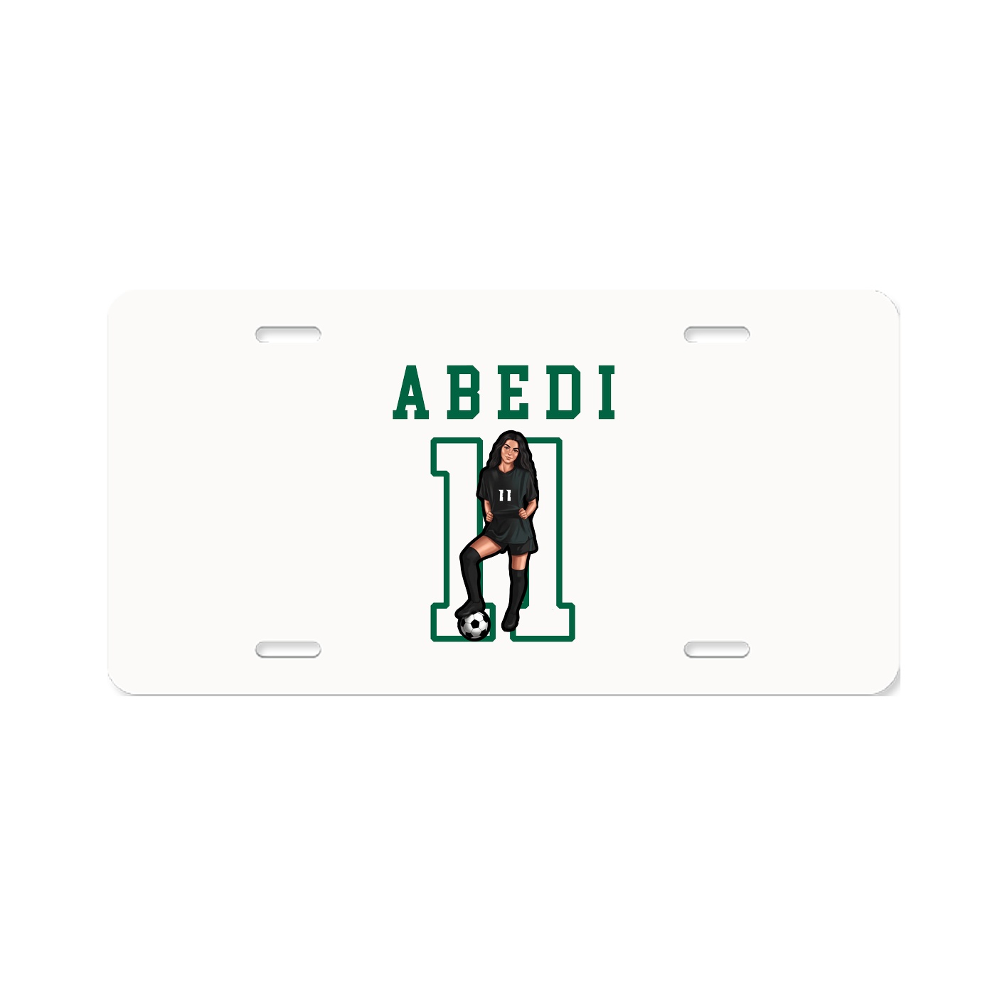 License Plate — Shirsey in Classic