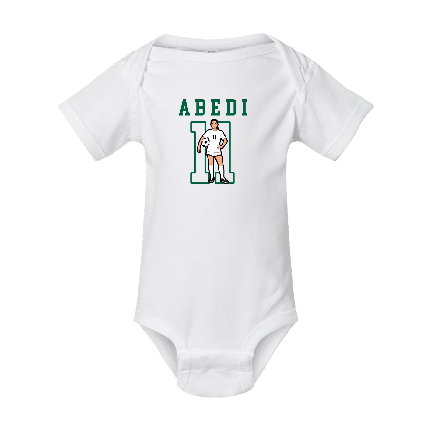 Baby Onesie — Shirsey in White
