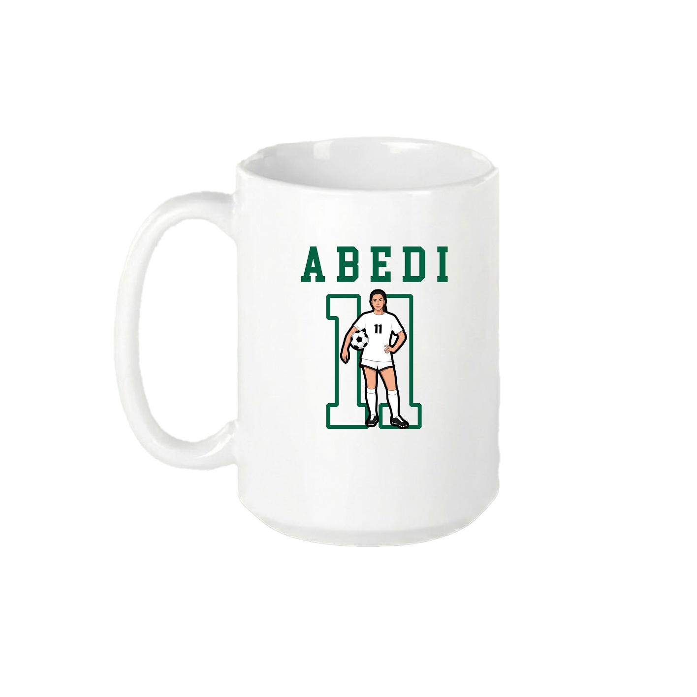 15oz Coffee Mug — Shirsey in White