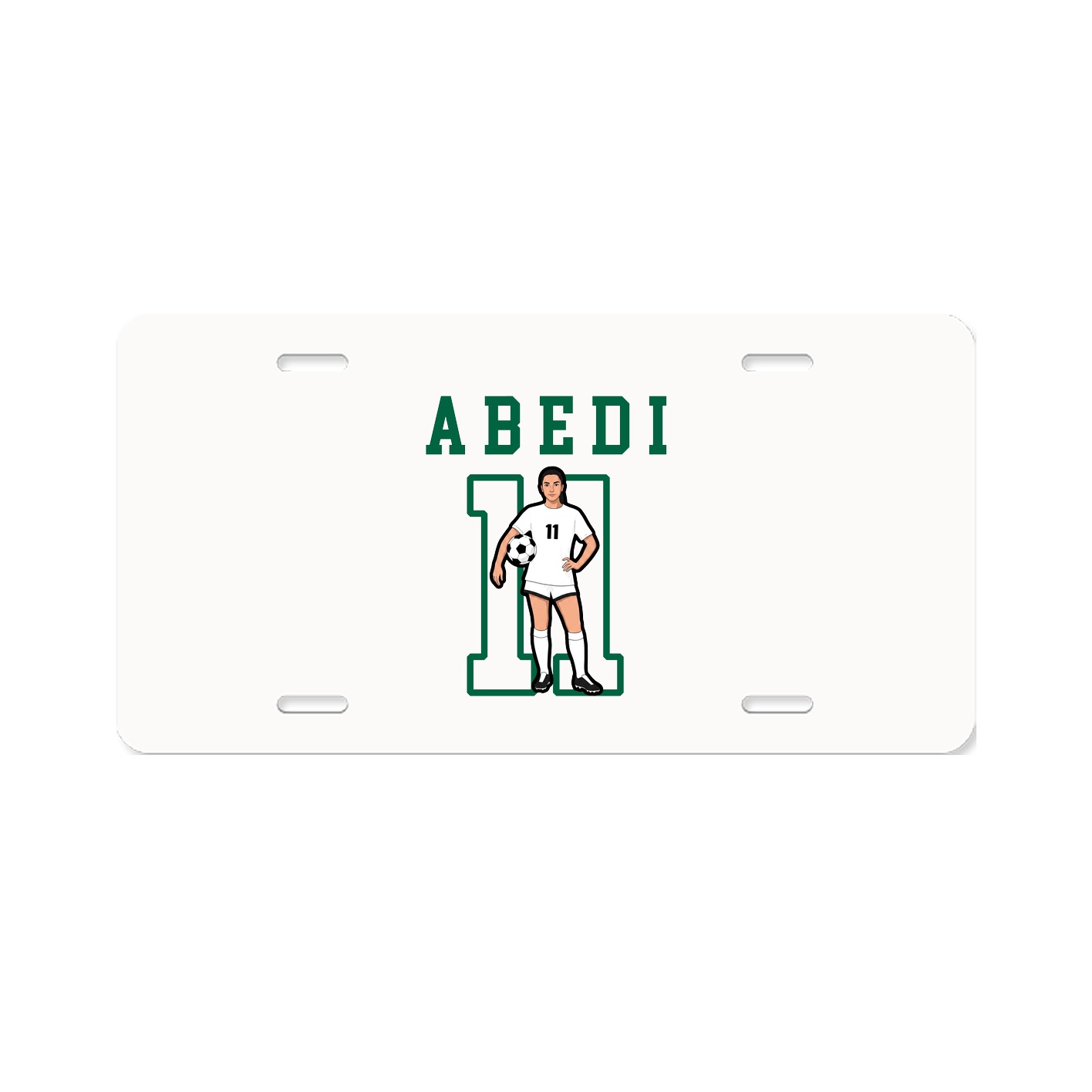 License Plate — Shirsey in Classic