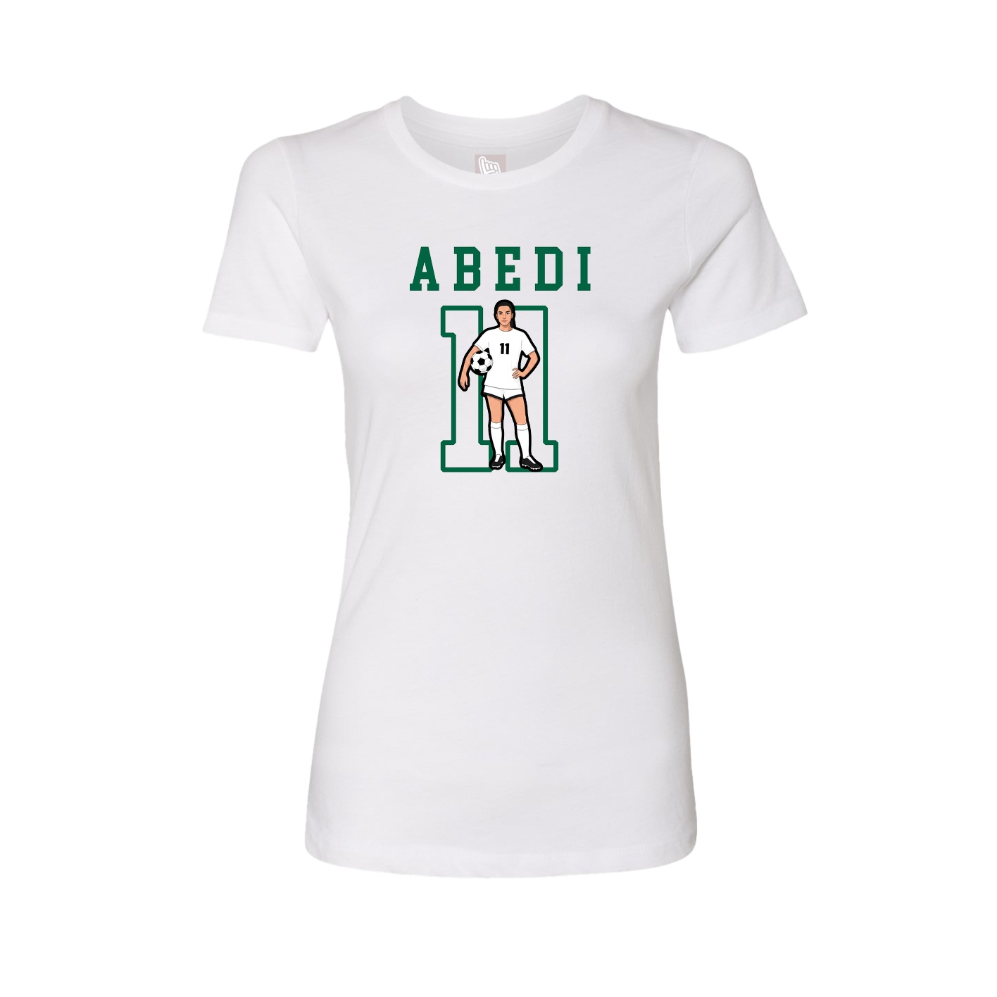 Fitted Women's Tee — Shirsey in White