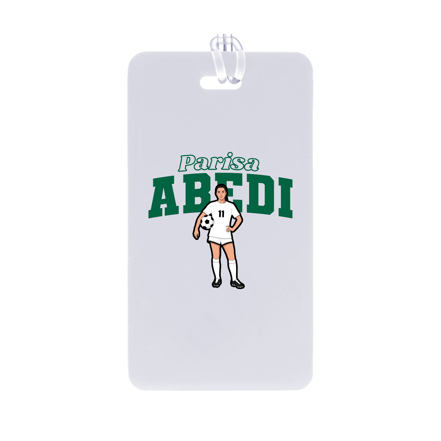 Bag Tag — Name Arch in Classic