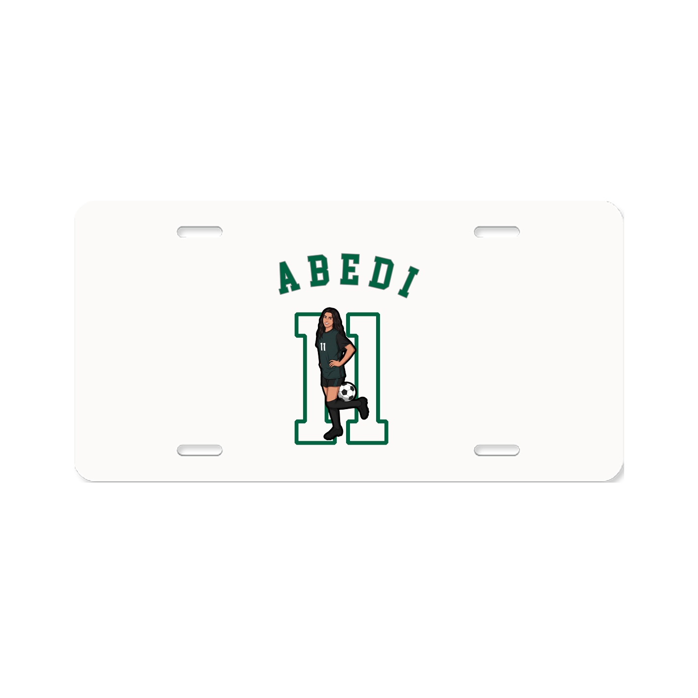 License Plate — Shirsey Arch in Classic